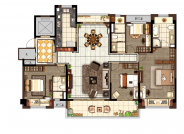 春江名筑180㎡东边套