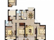 名悦雅苑125m²户型