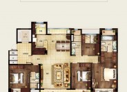 东宸名筑180m²户型