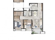 云璟花园85m²户型