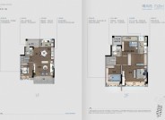 约160㎡下叠户型